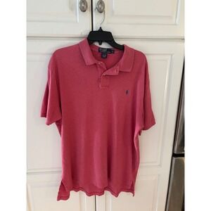 Polo Ralph Lauren‎ Men's XL Red Short Sleeve Classic Fit Polo Shirt